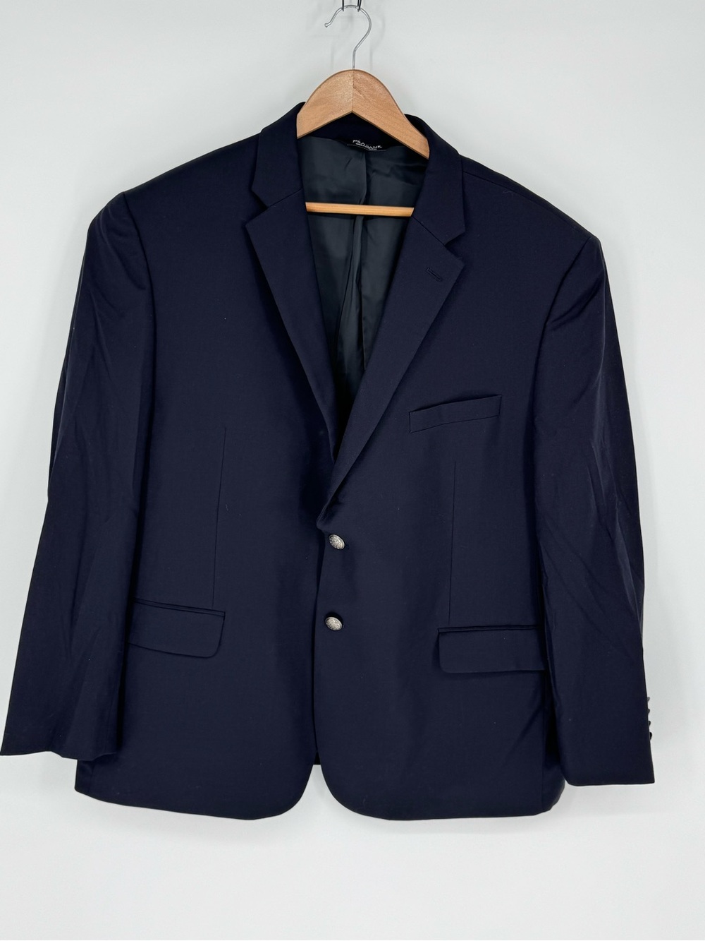 NWOT Jos A Bank 50R Utility Blazer Traveler Navy Wool Tailored Fit Stretch B3